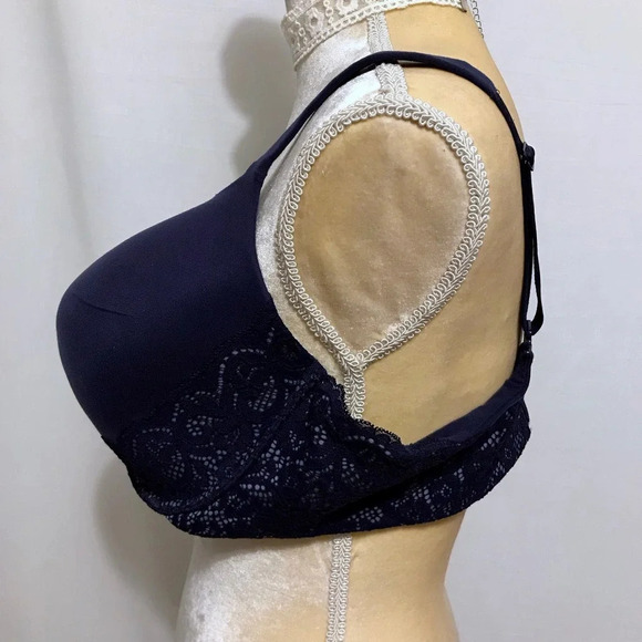 Victoria's Secret NWOT Lined Perfect Coverage Bra Women 40DD - Picture 4 of 12
